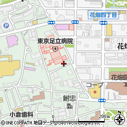 進栄低熱工業所周辺の地図