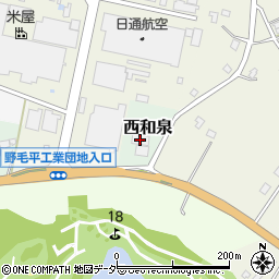 横田工場周辺の地図