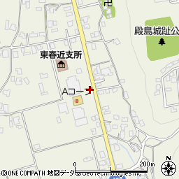 長野県伊那市東春近中殿島2788-1周辺の地図