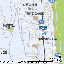 長野県伊那市西春近5212周辺の地図