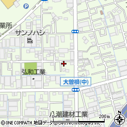 埼玉県八潮市大曽根907-2周辺の地図