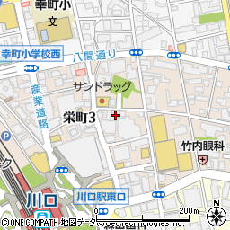 リサイクルショップダンディライオン　川口東口店周辺の地図