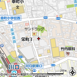 リサイクルショップダンディライオン　川口東口店周辺の地図