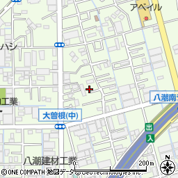埼玉県八潮市大曽根867-8周辺の地図
