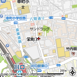 東京靴流通センター　川口駅前店周辺の地図