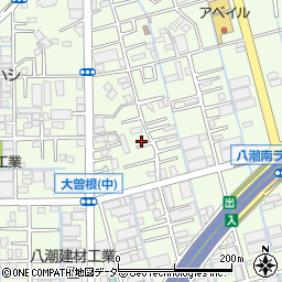 埼玉県八潮市大曽根867-7周辺の地図
