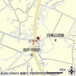 福地簡易郵便局周辺の地図