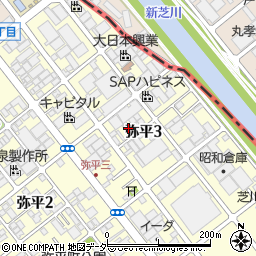 中川製作所研修センター周辺の地図