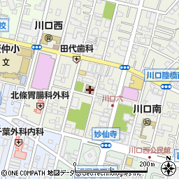川口訪問看護ステーション周辺の地図