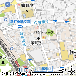 大黒屋質川口店周辺の地図