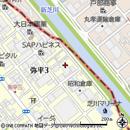 埼玉県川口市弥平3丁目11周辺の地図