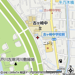 千葉県松戸市古ケ崎2578周辺の地図