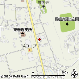 長野県伊那市東春近中殿島2814周辺の地図