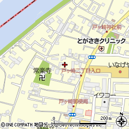 埼玉県三郷市戸ヶ崎2212周辺の地図