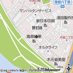 昌利紙工業株式会社周辺の地図