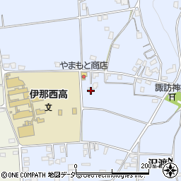 長野県伊那市西春近4854周辺の地図