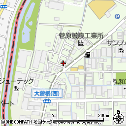 埼玉県八潮市大曽根2063-4周辺の地図
