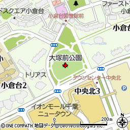 大塚前公園周辺の地図
