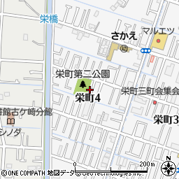 栄町第2公園周辺の地図