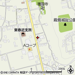 長野県伊那市東春近中殿島2812周辺の地図