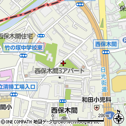 東京都足立区西保木間3丁目周辺の地図