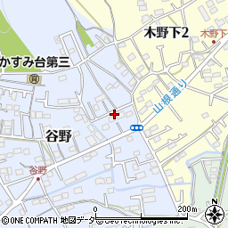 東京都青梅市谷野83-1周辺の地図