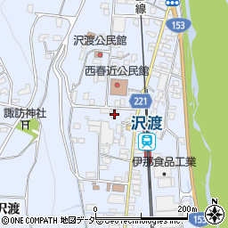 長野県伊那市西春近5211周辺の地図