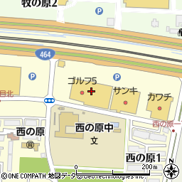 スポーツデポ千葉ニュータウン店周辺の地図