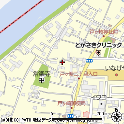 埼玉県三郷市戸ヶ崎2220-1周辺の地図