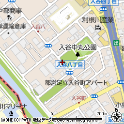 東京都足立区入谷8丁目周辺の地図