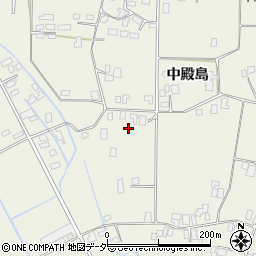 長野県伊那市東春近中殿島2584-3周辺の地図