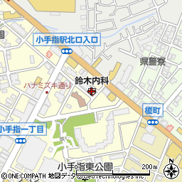鈴木内科医院周辺の地図