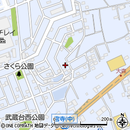 埼玉県入間市宮寺2965-14周辺の地図