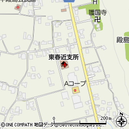 長野県伊那市東春近中殿島1826周辺の地図