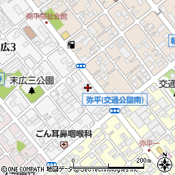 有限会社成澤材木店周辺の地図