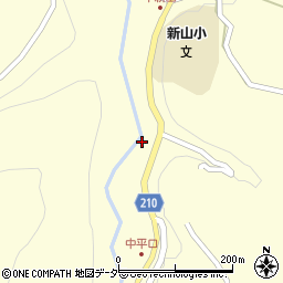 長野県伊那市富県上新山647周辺の地図