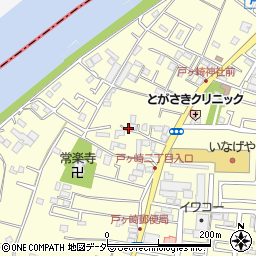 埼玉県三郷市戸ヶ崎2220-9周辺の地図