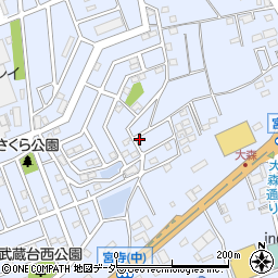 埼玉県入間市宮寺2965周辺の地図
