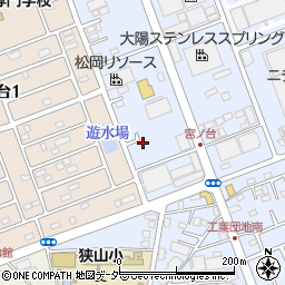 埼玉県入間市宮寺4201-13周辺の地図