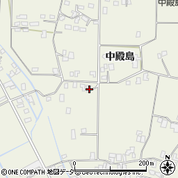 長野県伊那市東春近中殿島2585周辺の地図