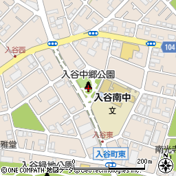 東京都足立区入谷1丁目28周辺の地図