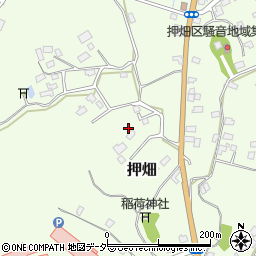千葉県成田市押畑周辺の地図