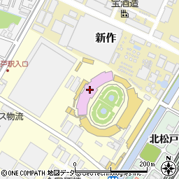 松戸競輪場周辺の地図