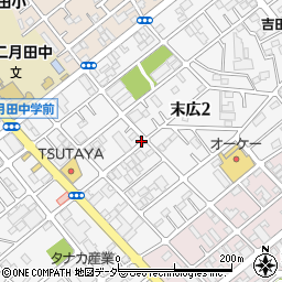 埼玉県川口市末広周辺の地図