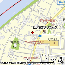 埼玉県三郷市戸ヶ崎2220-24周辺の地図