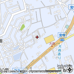埼玉県入間市宮寺2980-4周辺の地図