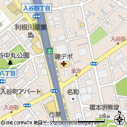 東京都足立区入谷4丁目21周辺の地図