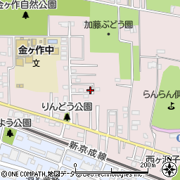 千葉県松戸市金ケ作344周辺の地図
