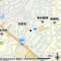 埼玉県所沢市榎町周辺の地図