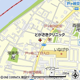 埼玉県三郷市戸ヶ崎2228周辺の地図